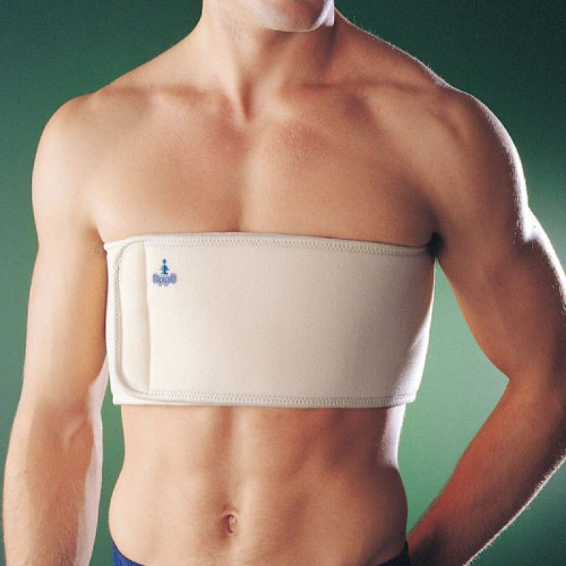 Бандаж послеоперационный при переломе ребер 4073 OPPO Medical мужской на грудную клетку фото
